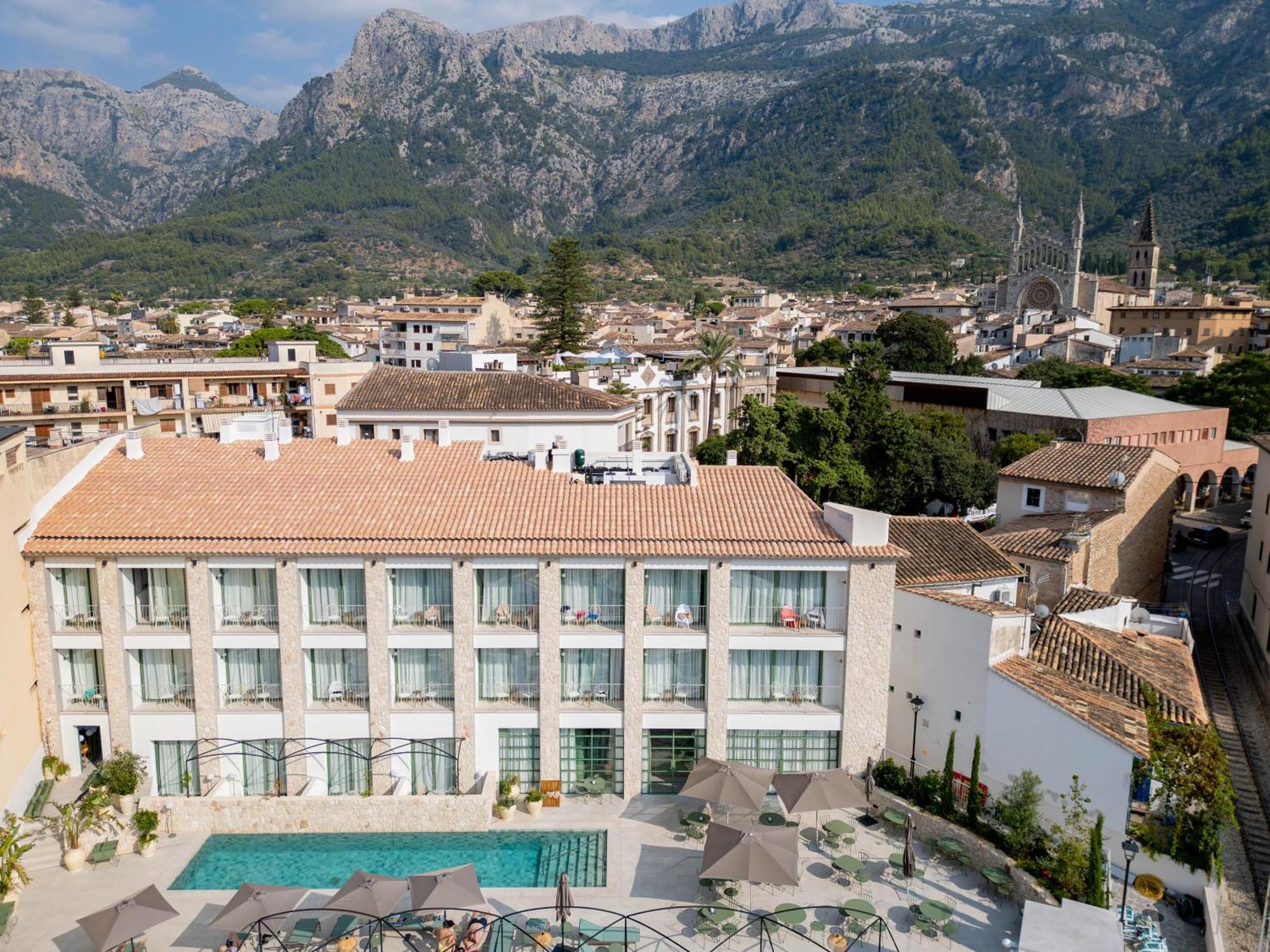 Alcazar Hotel Sóller Exterior foto